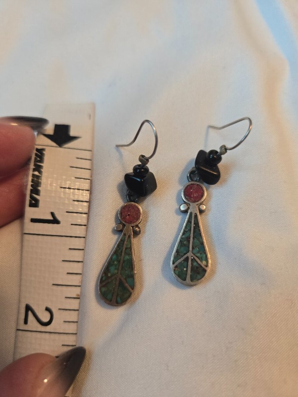 Sterling Silver and turquoise earrings
